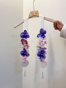 New Trend Hawaiian Lei Necklace Tropical Artificial Flower <strong>Sash</strong> Class of 2026 Grad Flower <strong>Graduation</strong> Leis Luau Party Grad Decor - Product Image 6
