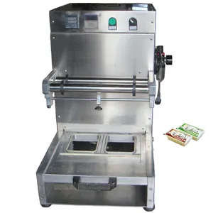 Semi-automatic Fast Food Box/Lunch/Snack Plastic Box Heat Sealing Machine Sealer