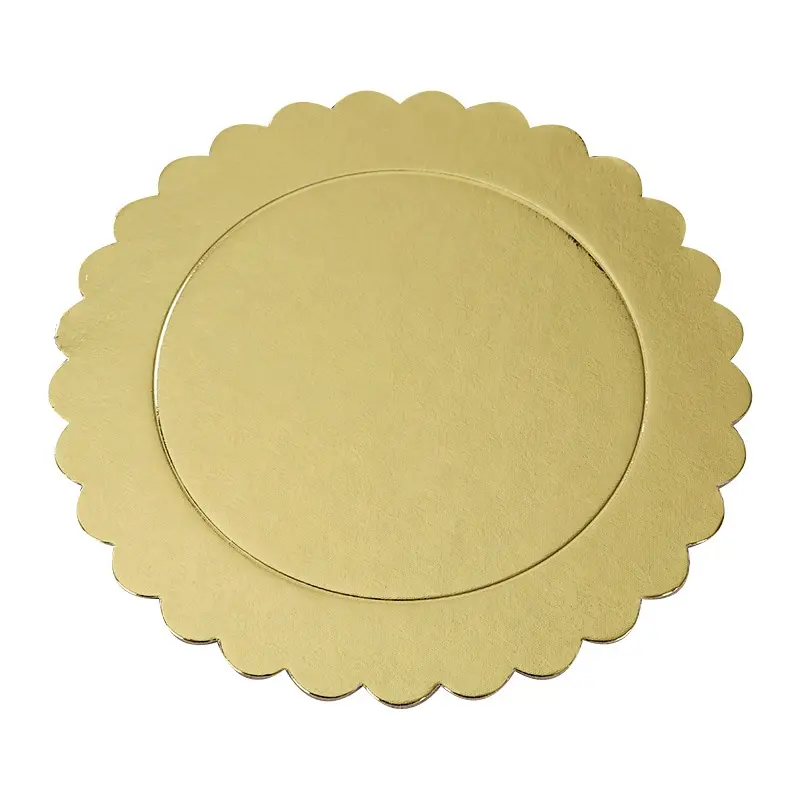 Manufacturer's fixed price paper tray Glossy Lamination custom color Cake base Boards Round Cake cardboard for cake