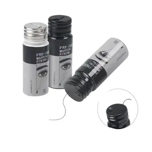Black White Brow Mapping String Microblading Thread Ink Mapping String for Eyebrow Measuring Microblading Supplies Kit
