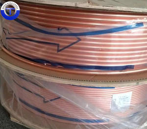 अछूता तांबे की पाइप/पैनकेक का तार अछूता तांबे की पाइप के लिए HVAC और एयर कंडीशनर के लिए - Product Image 1