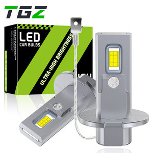 Tgz <span class=keywords><strong>ไฟ</strong></span>หน้ารถ <span class=keywords><strong>LED</strong></span> 2ชิ้น H3ความสว่างสูงลูกปัด CANbus กับจีนจุดแข็งร้านค้า - Product Image 1