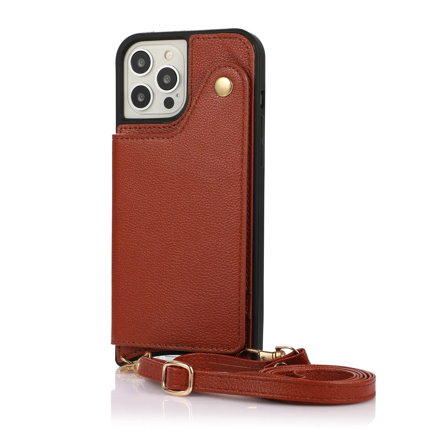 Japan And South Korea Flip Card Diagonal Mirror Leather Case For Iphone 13 Pro Xs Max Xr X 8 7 Plus Se 2020 Mobile Phone Case