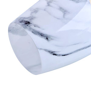 Ensemble de verrerie décorative pour mariage, ensemble de vaisselle de couleur blanche, flûte à <span class=keywords><strong>champagne</strong></span> avec fond doré pour l'eau, le vin, pour un usage domestique - Product Image 5