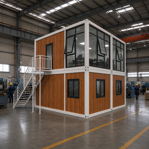 Casa Container Prefabbricata Modulare Personalizzata per Ufficio Portatile in Cantiere e <span class=keywords><strong>Progetti</strong></span> di Costruzione - Product Image 3