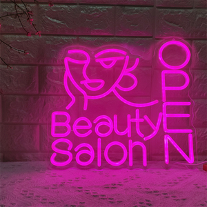 Barber Shop Beauty Salon Theme Park Dedicated LED Neon Sign for <b>Nail</b> Services <b>Wall</b> Mounted with - Product Image 2