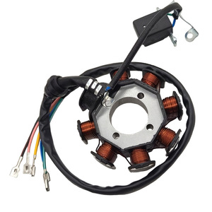 Bobine de stator pour CG125, 8 pôles, monocylindre, fil émaillé tout cuivre, fil de générateur - Product Image 1
