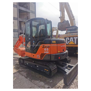 ใช้ต้นฉบับ Hitachi รถขุดไฮดรอลิก zx65 zx65usb 6 ตัน 6.3 ตันรถขุดขนาดเล็กสภาพดีราคาต่ํา zx65 ZX65USB - Product Image 1
