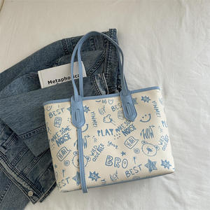 Ladies' <b>handbag</b> with fashionable printed design, women's shoulder bag, tote bag - Product Image 6