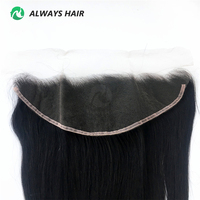 Ilusión HD Transparente de 13" x 4" para Cabello Chino Remy 100% Sin Procesar para Cierre de Encaje