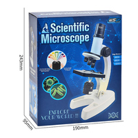Portable Science Engineering Toys Microscopes Biology Learning Stem Educational Science Kit Microscope for Kids