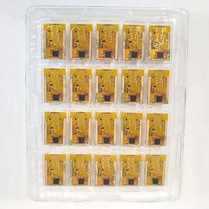 Circuit d'ARC de puce de cartouche de réinitialisation automatique électrique Compatible Hicor pour <span class=keywords><strong>hp</strong></span> 303 BK couleur 10 pièces <span class=keywords><strong>ENVY</strong></span> <span class=keywords><strong>Photo</strong></span> 6220 6230 6232 <span class=keywords><strong>6234</strong></span> - Product Image 1