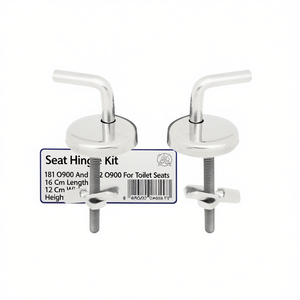Kit de bisagras para asientos de inodoro 181 O900 y 182 O900, 18 cm de largo, 12 cm de ancho, 3 cm de altura - Product Image 3