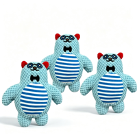 Nouveau design Jouets interactifs en peluche pour animaux de compagnie Jouet à mâcher coloré pour chiens agressifs Jouets en peluche pour animaux