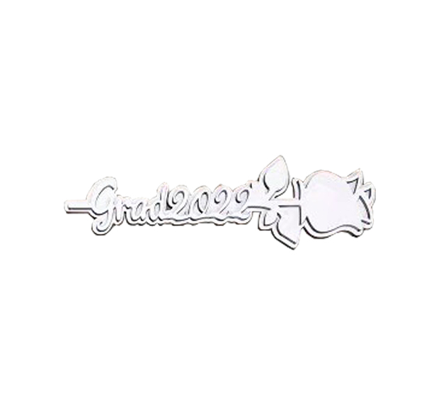 White Grad 2026 Rose