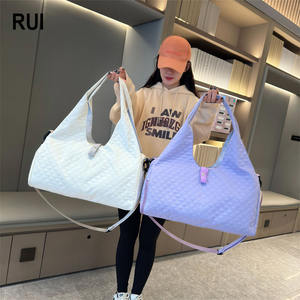 RUIQUWIN Bolso de Hombro Oxford Unisex con Cierre, para Viajes al Aire Libre, Gran Capacidad, Compartimento Separado para Zapatos, Portátil - Product Image 1