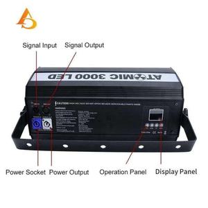 AICPOSE Equipos de Iluminación Profesional, Luz Estroboscópica para Escenario, LED de 3000w, Luces Estroboscópicas LED RGB - Product Image 5