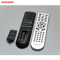 Control Remoto Universal Personalizado para TV/Aire Acondicionado con Botones de Silicona de Código Fijo/Aprendizaje, Carcasa de Plástico y Placa de Circuito Universal