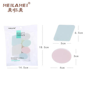 MeilaMei Makeup <b>Sponge</b> Set E508 Hydrophilic Polyurethane For Dry And Wet Use <b>Facial</b> Cleansing And Application - Product Image 5