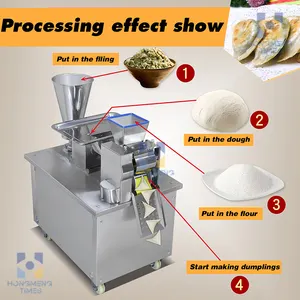 110v/220v/Machine de fabrication de boulettes automatique multi-tension Fourniture directe d'usine-Formes Gyoza, Pierogi, Samosa et plus