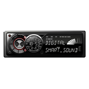 Evrensel araba MP3 çalar BT araç ses Stereo 1 Din FM USB araç radyo