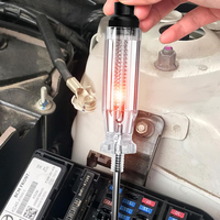 Testeur de Circuit Premium Éclairé, Plage 6V-12V-24V, pour Test de Continuité, de Tension et de Fusible Électrique, Outil Automobile