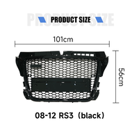 Nouvelle calandre avant authentique RS3 pour Audi A3 8P 2008-2012, calandre Audi A3