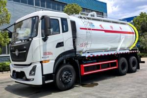 TIANLONG KL 6x4 Sewer Tanker Truck Cummins 320HP 18-22CBM Tank Optional Imported Vacuum Pump Custom Export Sewage Vacuum Truck - Product Image 4