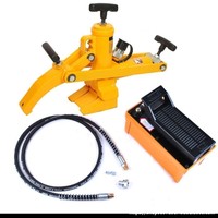 Optimal Portable Pneumatique Hydraulique Pneu Dénudeur Grand Volume Chariot Élévateur Pneumatique Grattoir pour Grand Camion Chargeur Pneu Presse