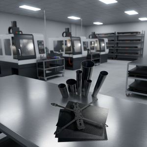 Plaque en carbone légère pour drone, panneau en fibre de carbone mat/brillant, épaisseur 3 mm - Product Image 5