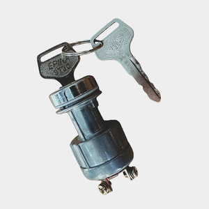 Suzuki Ignition Switch TS115 84510-87010 <b>Rotary</b> Metal Screw Terminal Street Motorcycle Replacement Part - Product Image 1