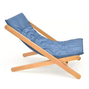 <span class=keywords><strong>Silla</strong></span> de Playa Plegable de Lona y <span class=keywords><strong>Madera</strong></span> Reclinable Ajustable con Dimensiones y Especificaciones Personalizadas al por Mayor - Product Image 5