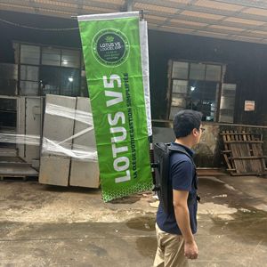 Bán Buôn Ba Lô Với In Logo Cờ Đi Bộ Giá Rẻ Tùy Chỉnh Ba Lô Cờ Biểu Ngữ - Product Image 4