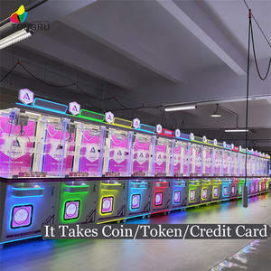 Cafe House Mini Machine à griffes avec accepteur de factures Commercial mignon grue Machine jeu de griffes avec lecteur de cartes pour Restaurant d'écrevisses - Product Image 4