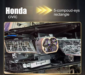 อุปกรณ์ตกแต่งรถยนต์ ไฟ Bi-LED sv 5 ตาโปรเจคเตอร์เลนส์ 90w 9200lm ชุดติดตั้งอเนกประสงค์ 6500K สีขาว อะลูมิเนียม ไฟหน้ารถยนต์สำหรับ <span class=keywords><strong>Benz</strong></span> - Product Image 5