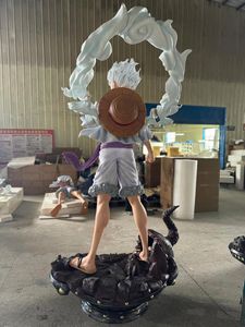 Statua Personaggio in Resina di Alta Qualità Figura Anime a Grandezza Naturale 1:1 Action Figure di Luffy per Arredamento Scultura Anime del Re dei Pirati - Product Image 4