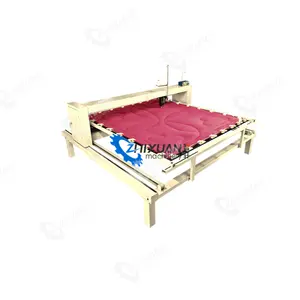 Automatic Industrial Computer Controlling LCD display Single Needle Long Arm Quilting Machine for comforter quilt