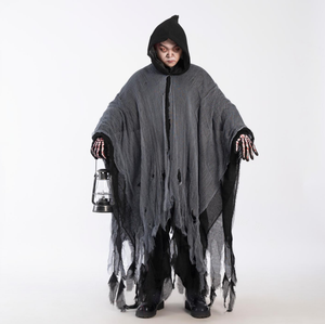 Fès chapeau de fête fantôme forme Photo Studio accessoires sorcière Zombie squelette diable montre cape vente chaude Cosplay Halloween Costume - Product Image 4