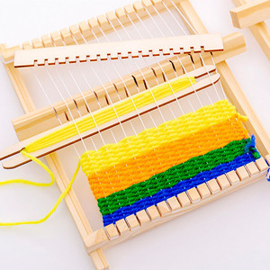 Thời Trang Nhà Tự Làm Công Cụ Thủ Công Đan Mô Hình Nhà Sản Xuất Len Sợi Kim Làm Bằng Tay Trẻ Em Dệt Loom Công Cụ Dệt Kim - Product Image 5