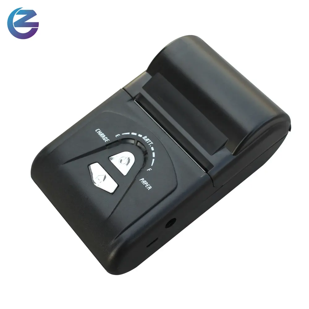 ZCS103 mini imprimante de point de vente pas cher, terminal de fotos portable android et IOS, imprimante de facturation de commande portable