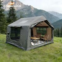 Tente gonflable de luxe pour 10-15 personnes, grande, imperméable, en Oxford, pour le glamping familial, Carpas Para Exterior