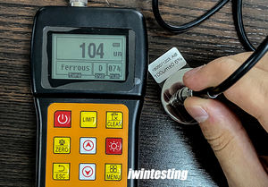 Strumento di misurazione fisico per la galvanoplastica in metallo ad alta precisione magnetico/corrente a correnti parassite - Product Image 6