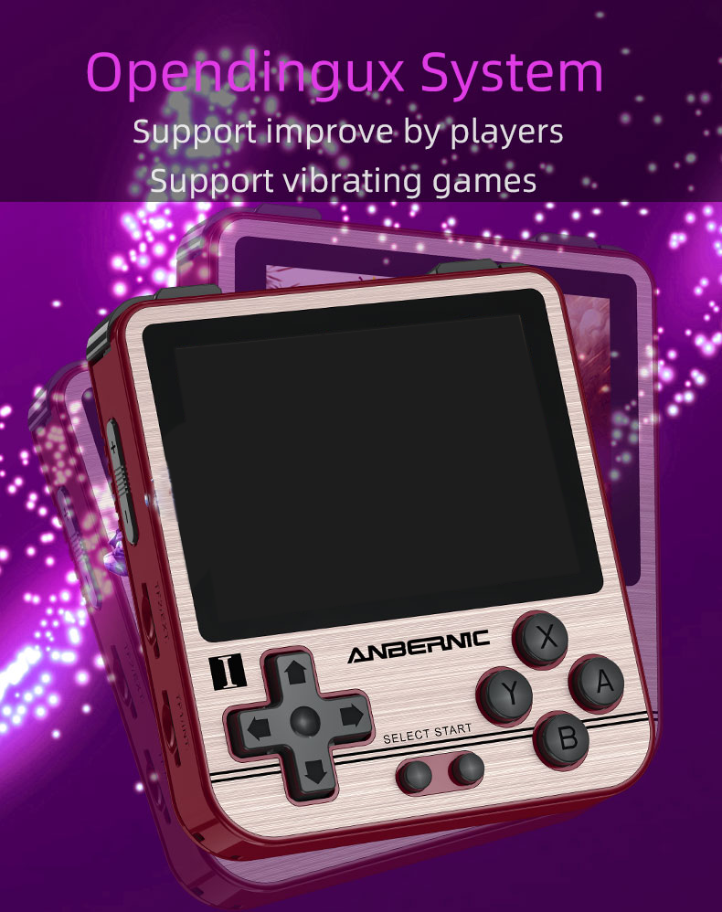 ANBERNIC RG280V - Retro Classic Gaming Machine with Open Source System