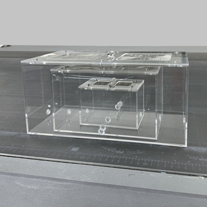 Formicaio Trasparente in Materiale Acrilico, Habitat Educativo <span class=keywords><strong>per</strong></span> Insetti, Casa <span class=keywords><strong>per</strong></span> Colonie di <span class=keywords><strong>Formiche</strong></span> <span class=keywords><strong>per</strong></span> l'Apprendimento Scientifico dei Bambini - Product Image 1