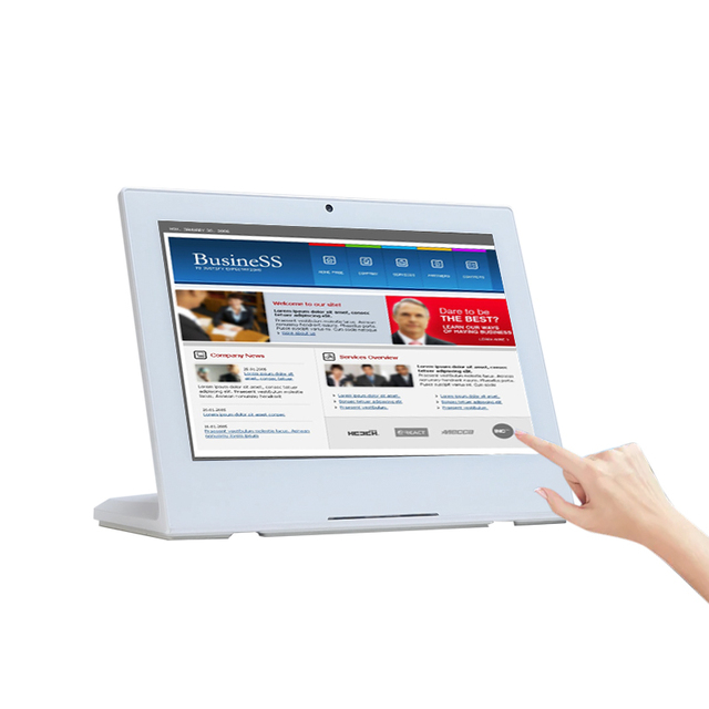 10.1 Inch L-Shaped Android Tablet RK3568 Android 6 Capacitive Screen WiFi POE Network LED Backlight Business  Product