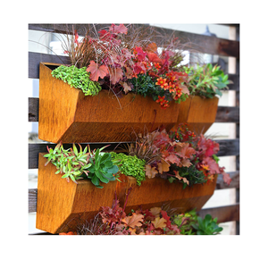 Plantador de la pared colgante cono de Metal suculentas - Product Image 5