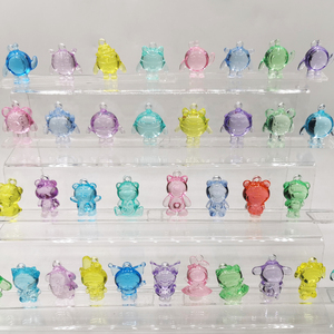 Búp Bê Gia Đình thiết lập pha lê tự làm đồ trang trí của tôi giai điệu dâu gấu trứng bên phim hoạt hình đồ chơi - Product Image 1