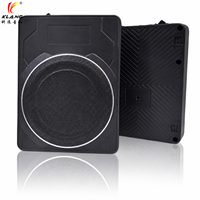Vente en gros OEM 10 pouces Underseat Subwoofer 150w Car Active Slim Subwoofer Box Auto Car Woofer avec amplificateur Système audio