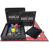 Conception de jeux de société personnalisés, boîte avec couvercle et base, jeu de société familial pour enfants et adultes