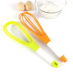 Batteur à œufs créatif rotatif et pliable en plastique PP, mélangeur manuel, outils de cuisine - Product Image 4